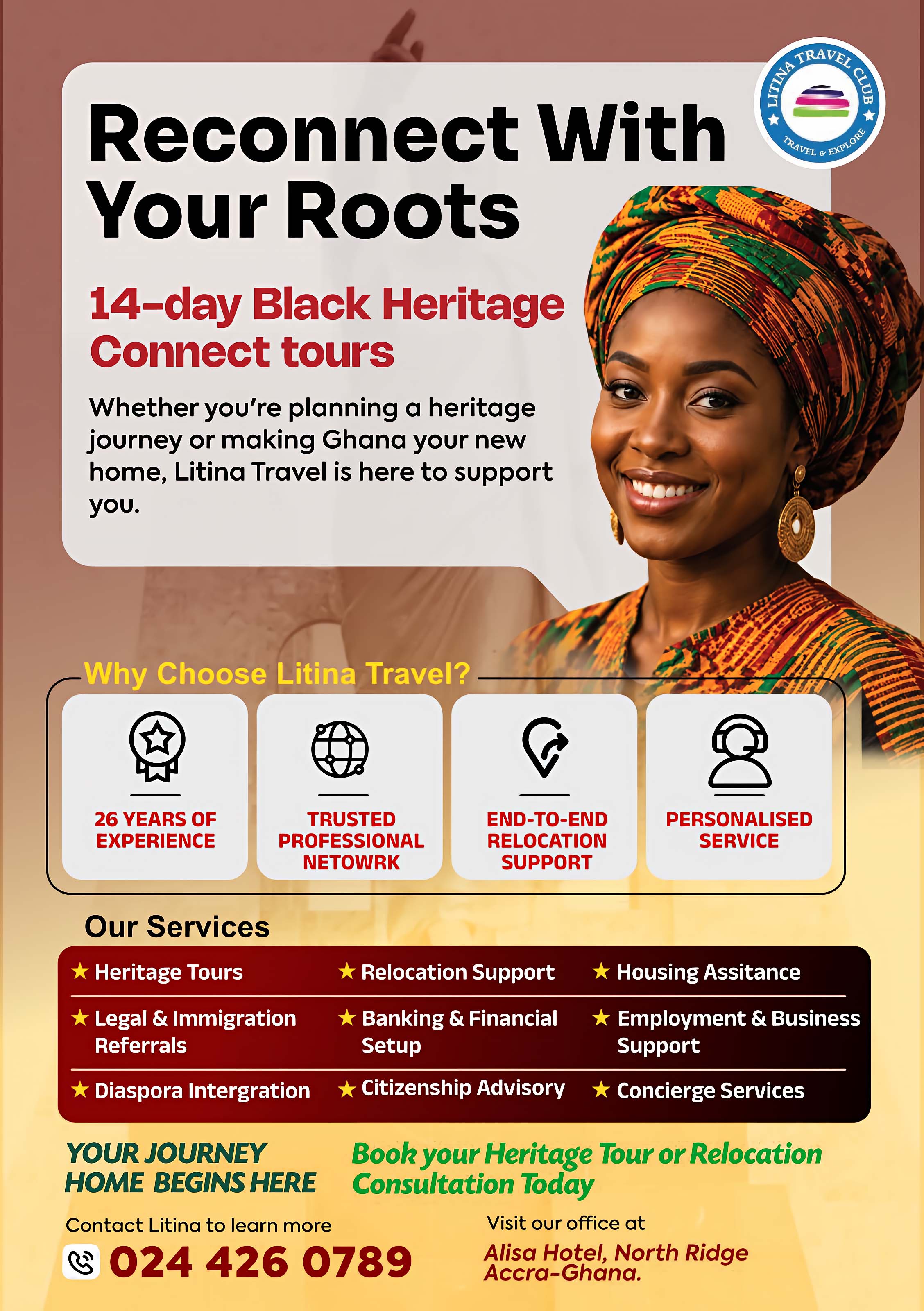 Reconnect With Your Roots — 14-day Black Heritage Connect Tours